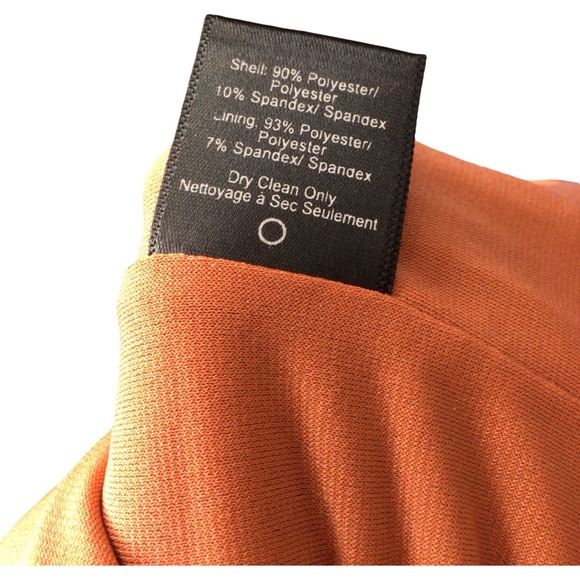 Dress the Population Off-Shoulder Midi Dress in Coral - Picture 6 of 6